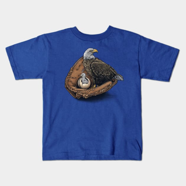 Sports in Nature Kids T-Shirt by Unboxed Mind of J.A.Y LLC 